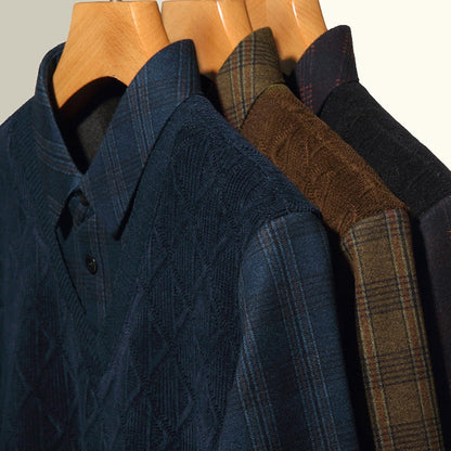 🔥Miesten kauluspaita neule