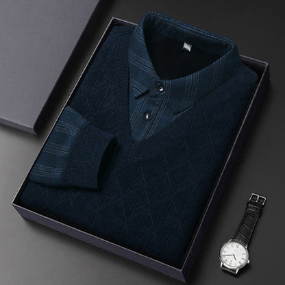 🔥Miesten kauluspaita neule