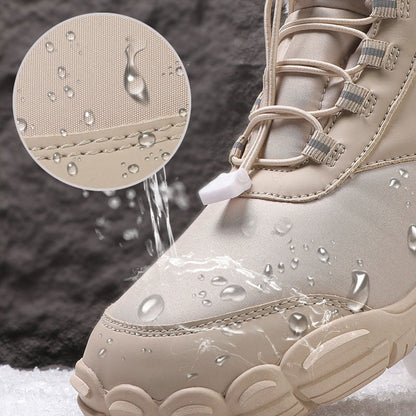 Unisex talvi vedenpitävät lämpimät vaelluskengät