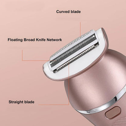 Naisten monikäyttöinen sähköinen karvanpoistolaite