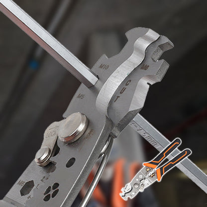 Monitoimiset johdonkuorinta- ja puristuspihdit