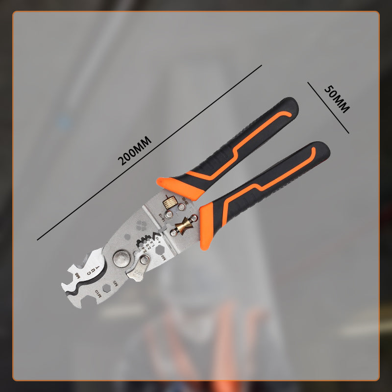 Monitoimiset johdonkuorinta- ja puristuspihdit