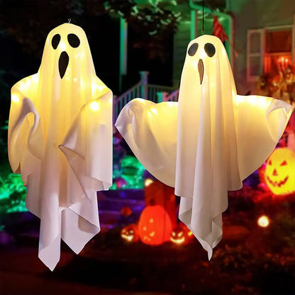 Hehkuva Kummitus Kattokruunu Halloween-juhla koristeeksi