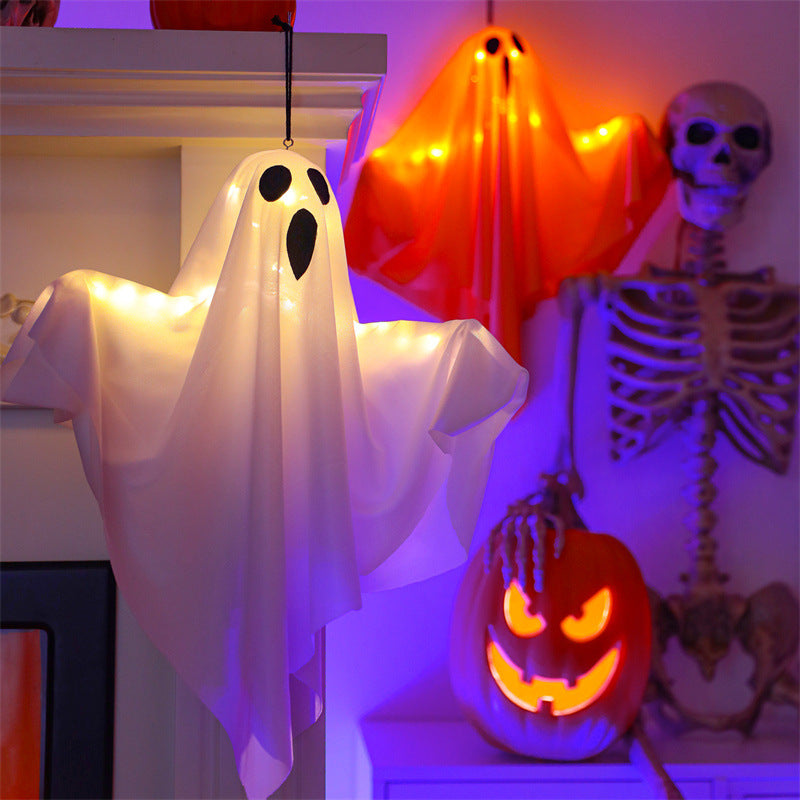 Hehkuva Kummitus Kattokruunu Halloween-juhla koristeeksi