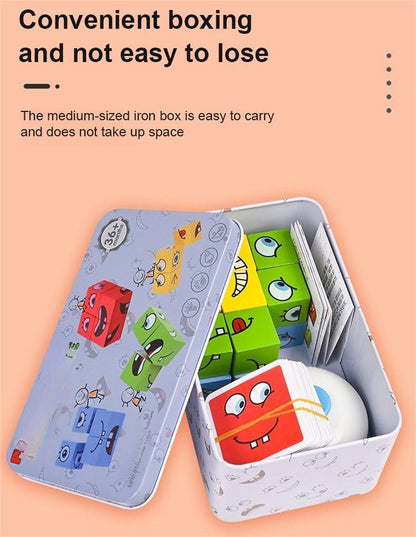 🧩 50% ALE! 🎭 5D Palapeli Kasvojen Vaihtopeli - Interaktiivista perhehauskaa, parantaa luovuutta ja logiikkataitoja 👨‍👩‍👧‍👦✨