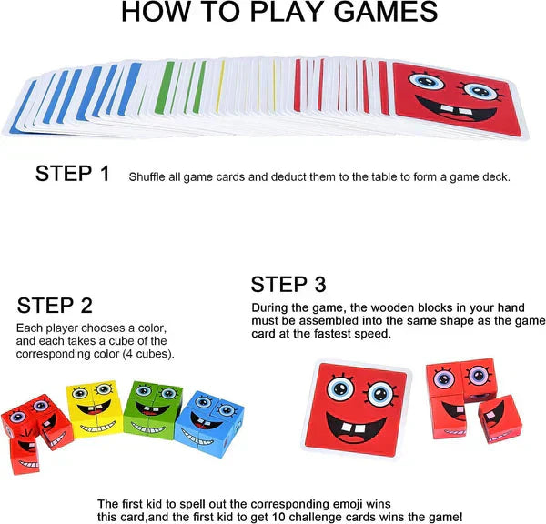 🧩 50% ALE! 🎭 5D Palapeli Kasvojen Vaihtopeli - Interaktiivista perhehauskaa, parantaa luovuutta ja logiikkataitoja 👨‍👩‍👧‍👦✨