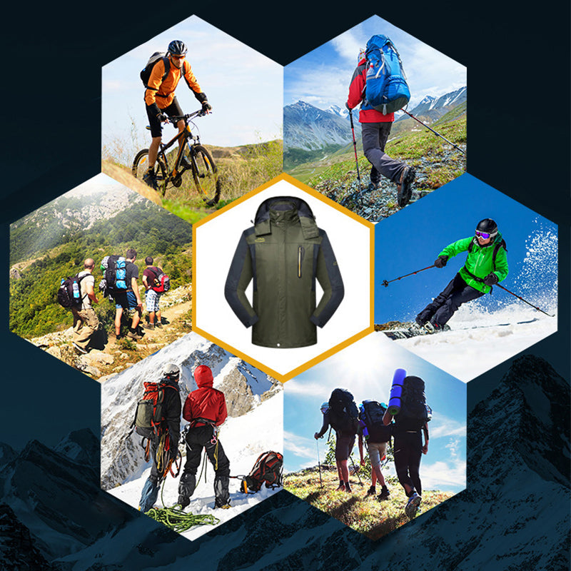 Veden- ja tuulenpitävä ulkoilutakki