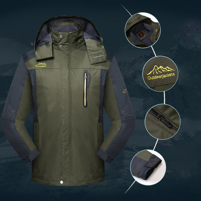 Veden- ja tuulenpitävä ulkoilutakki