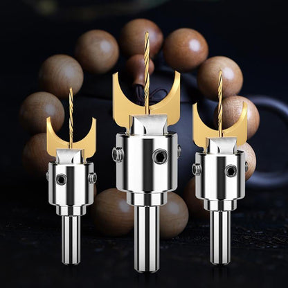 Yksi sileä helmi kahdessa sekunnissa - Puinen helmivalmistaja