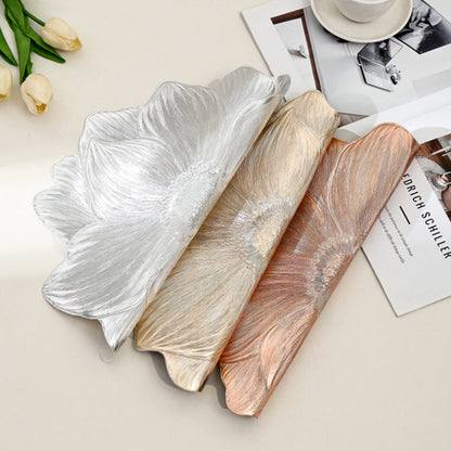 🍽️Lotus-muotoinen lämmönkestävä ja pestävä pöytäalusta✨