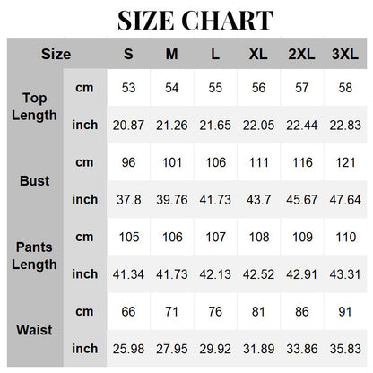 💟Naisten Yksivärinen Pudotettu Olkapää Pusero ja Väljät Housut -Setti