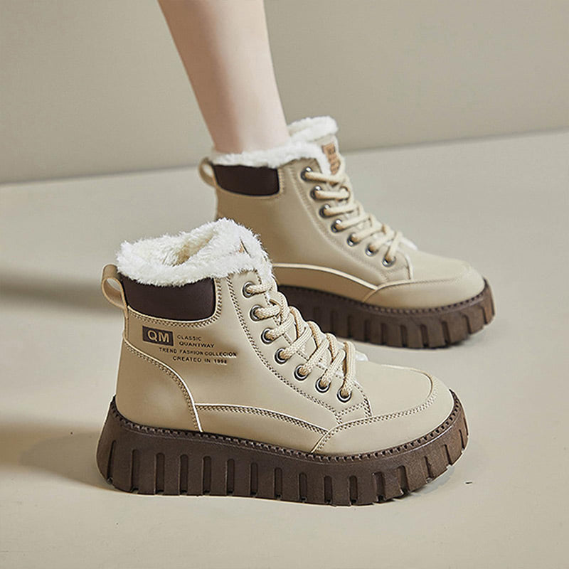 Naisten Lämpimät Talvisaappaat Ulkokäyttöön