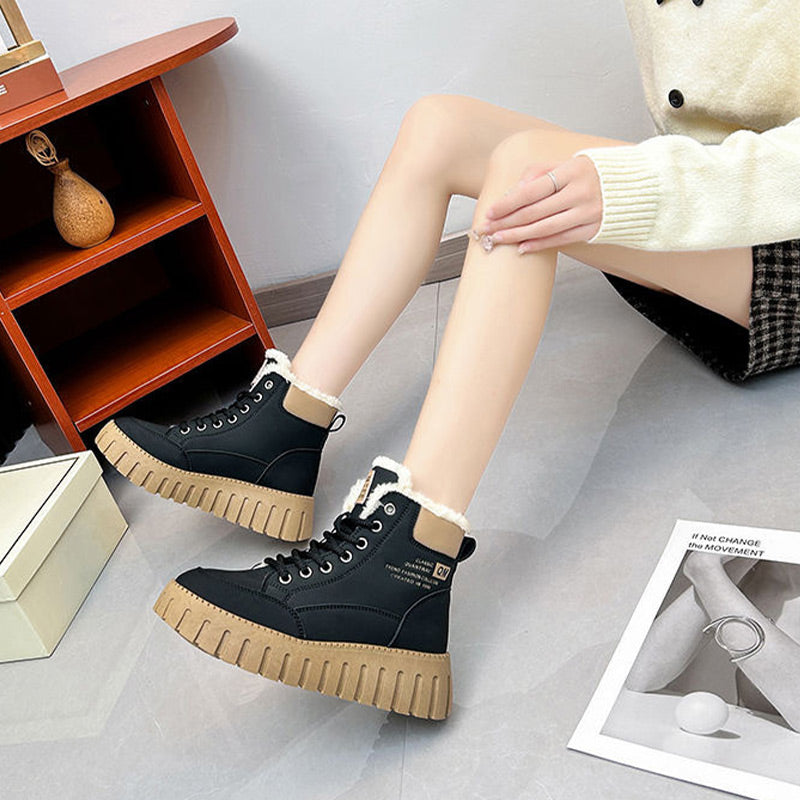 Naisten Lämpimät Talvisaappaat Ulkokäyttöön