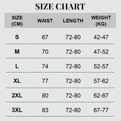 Naisten joustava korkeavyötäröinen paksu pitkä hame