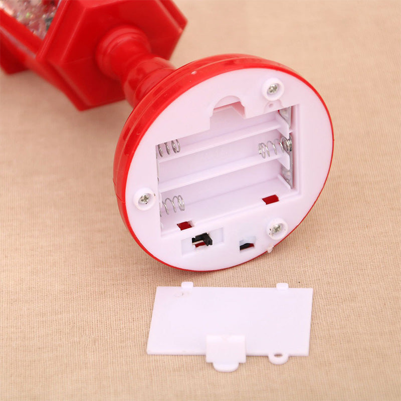 🎅Joulun valoisa lumiyön valo musiikilla