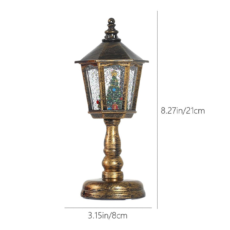 🎅Joulun valoisa lumiyön valo musiikilla