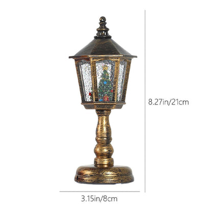 🎅Joulun valoisa lumiyön valo musiikilla