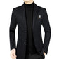 Miesten slim-fit rento puku takki