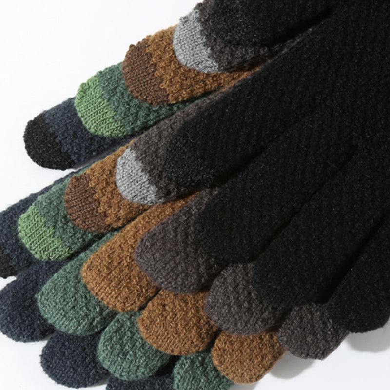 USB ladattavat sähkölämmitteiset neulotut käsineet