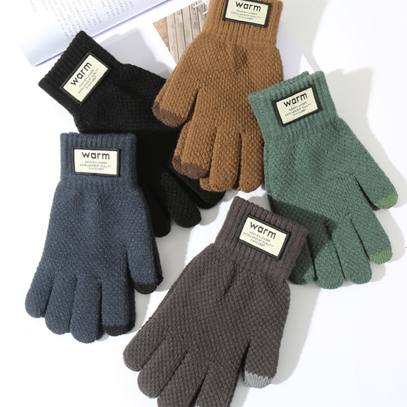 USB ladattavat sähkölämmitteiset neulotut käsineet