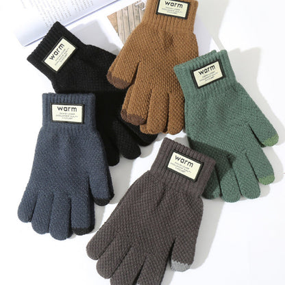 USB ladattavat sähkölämmitteiset neulotut käsineet