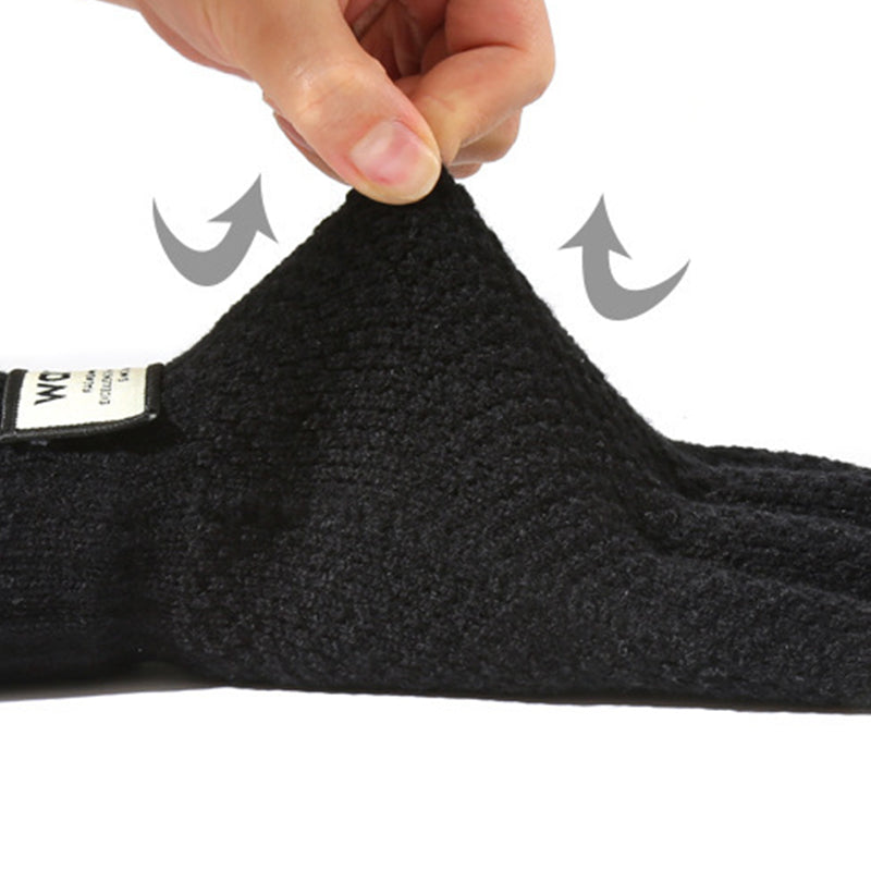 USB ladattavat sähkölämmitteiset neulotut käsineet