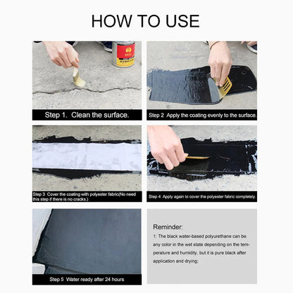 🍃Polyuretaani Vedeneristys ja vuotojen korjaus Ympäristöystävällinen pinnoite