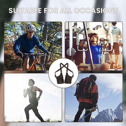 Miesten Anti-Theft Multi-tasku Double-olkapää taktinen laukku