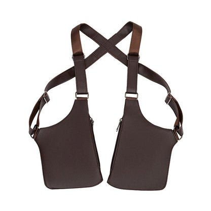 Miesten Anti-Theft Multi-tasku Double-olkapää taktinen laukku