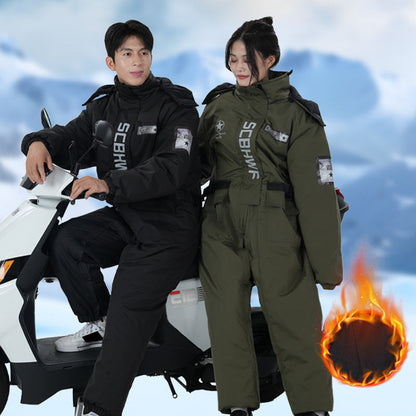 💙Talvinen ulkoiluun tarkoitettu eristetty kokovartalopuku