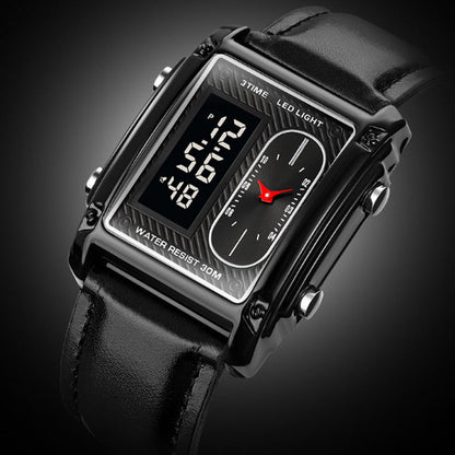 Tyylikäs monitoiminen vedenkestävä miesten kello