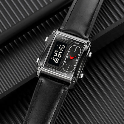 Tyylikäs monitoiminen vedenkestävä miesten kello