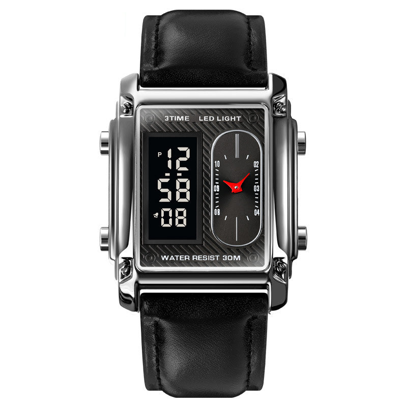 Tyylikäs monitoiminen vedenkestävä miesten kello