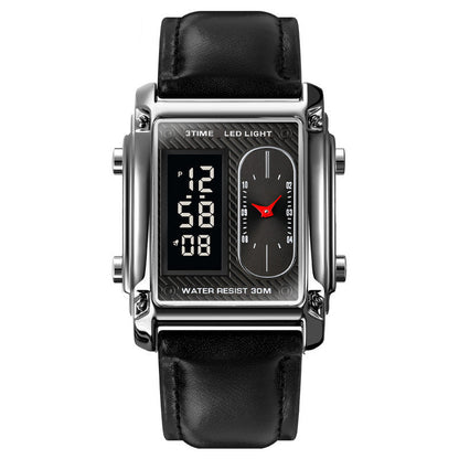 Tyylikäs monitoiminen vedenkestävä miesten kello