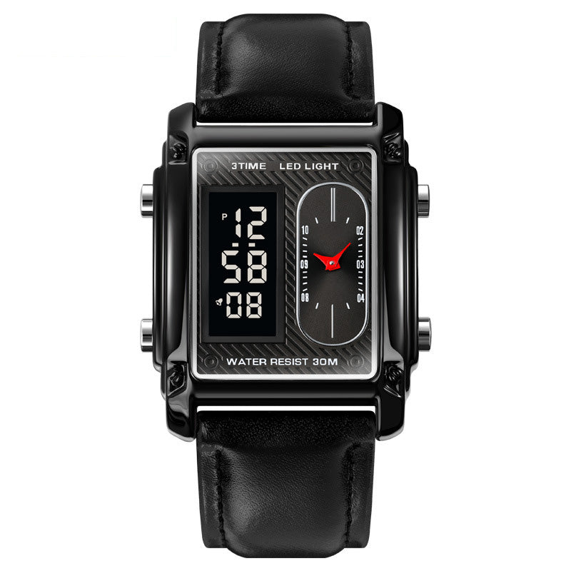 Tyylikäs monitoiminen vedenkestävä miesten kello