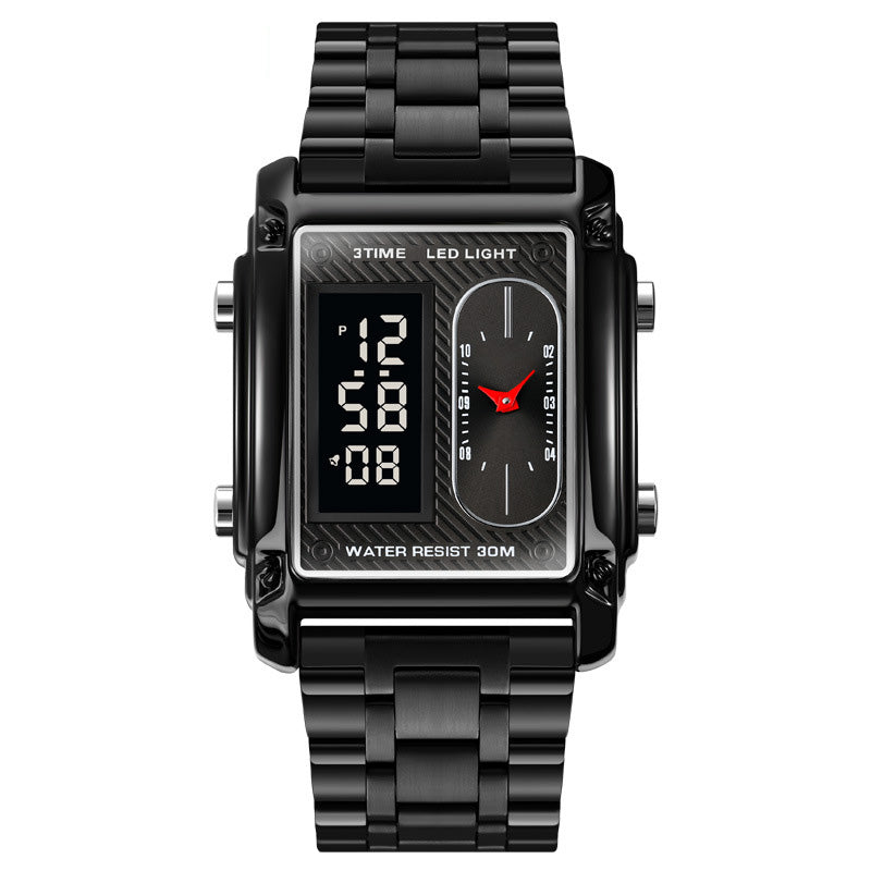 Tyylikäs monitoiminen vedenkestävä miesten kello