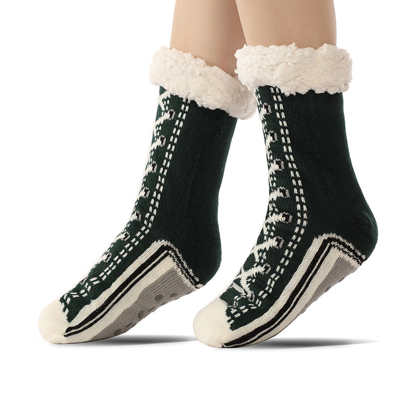 Jopa 49 % alennusta!!🧦Erittäin Paksut Lämpimät Kotisukat
