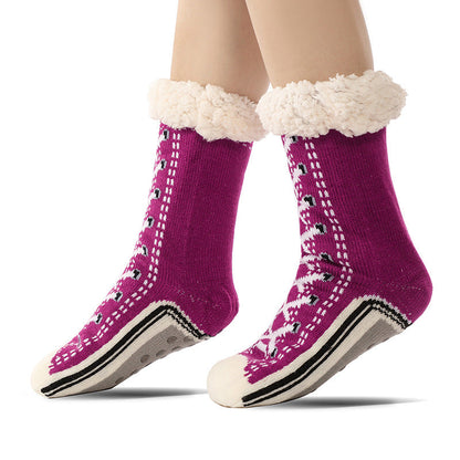 Jopa 49 % alennusta!!🧦Erittäin Paksut Lämpimät Kotisukat