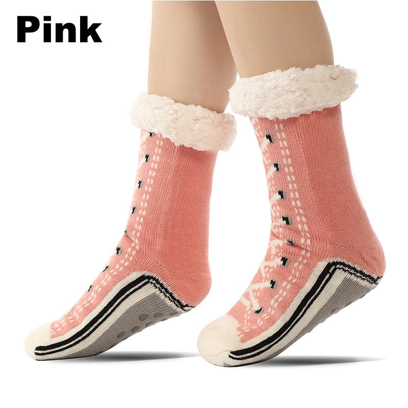 Jopa 49 % alennusta!!🧦Erittäin Paksut Lämpimät Kotisukat