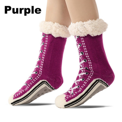 Jopa 49 % alennusta!!🧦Erittäin Paksut Lämpimät Kotisukat