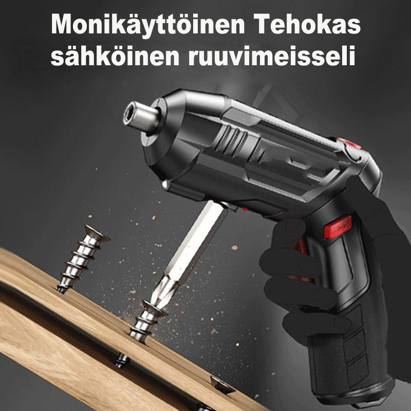 Monikäyttöinen ja tehokas sähköinen ruuvimeisseli