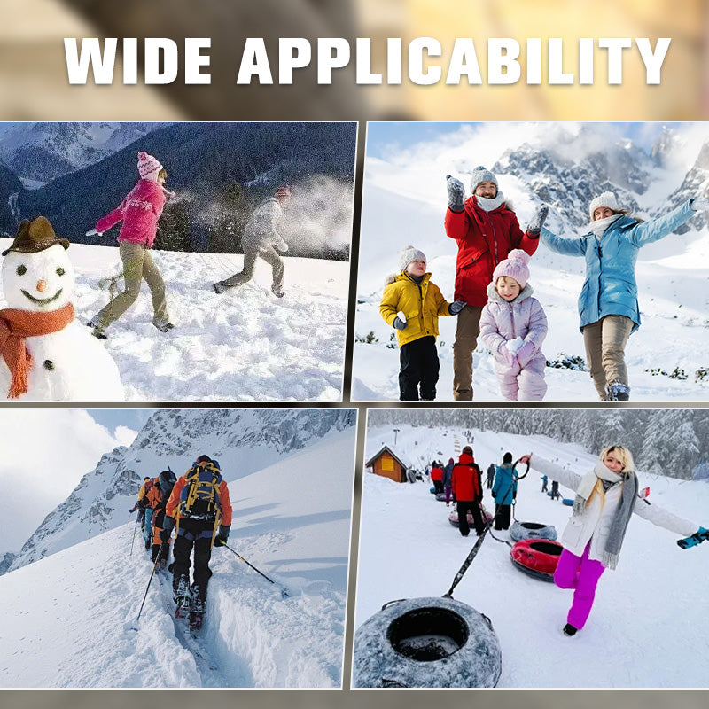 🎀Klassiset naisten alusta lumisaappaat muhkealla rusetilla