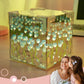 🎁Magic Cube DIY Tulip Mirror Light (lohkon muoto)