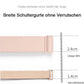 Drahtloser, nicht markierender, hautfreundlicher Push-Up-BH