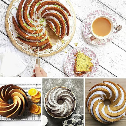 🍩Silikoni kakkumuotit asetettu helppoon leivontaan