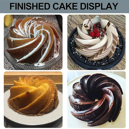 🍩Silikoni kakkumuotit asetettu helppoon leivontaan