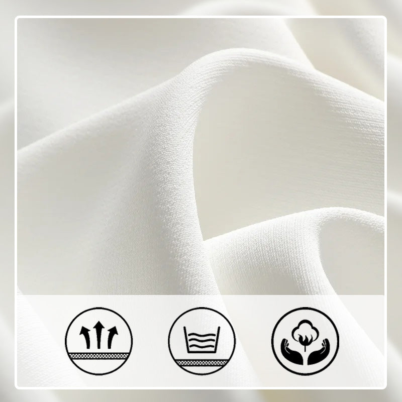 V-kaula-aukkoinen, kuvioitu, väljä mekko taskuilla