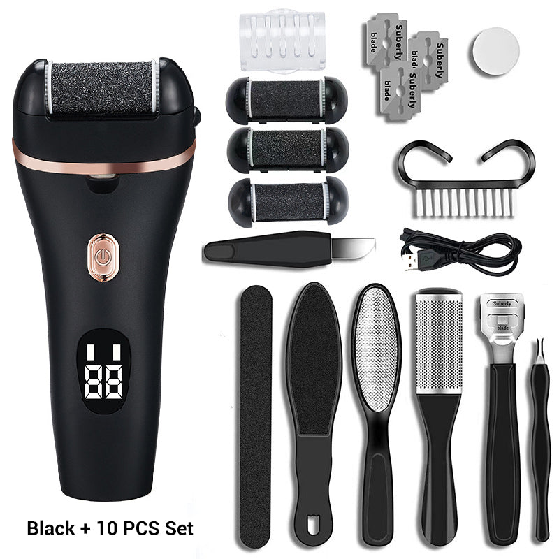 🔥ladattava sähköinen jalkakiillotin, jossa on näyttö