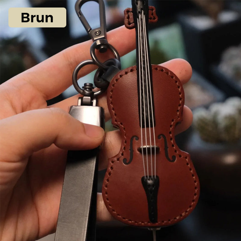 🎻Jopa 49 % alennusta!!🎵Tyylikäs viulun muotoinen avaimenperä