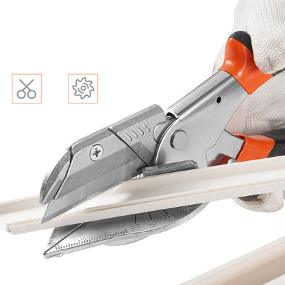 🔥Säädettävä kulma teräväleikkaavat sakset turvalukolla